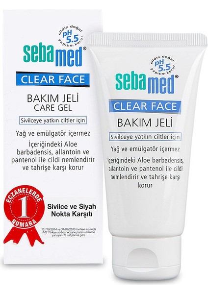 Clear Face Bakım Jeli 50 ml