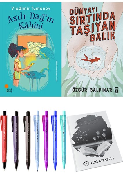 Dünyayı Sırtında Taşıyan Balık ve Asılı Dağ'ın Kahini 2li Set