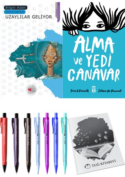 Alma ve Yedi Canavar ve Uzaylılar Geliyor 2li Set