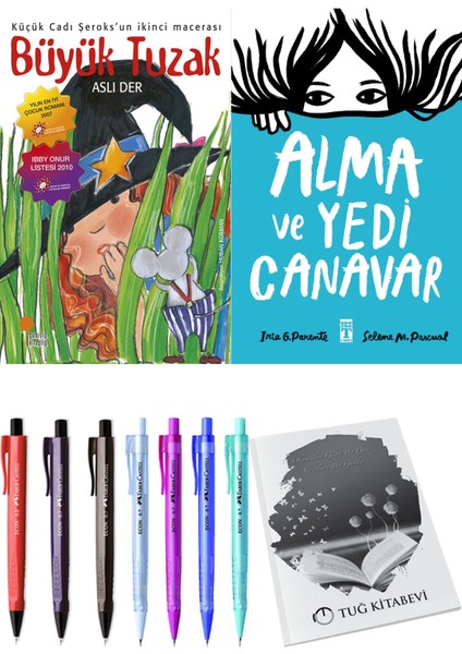 Alma ve Yedi Canavar ve Büyük Tuzak 2li Set