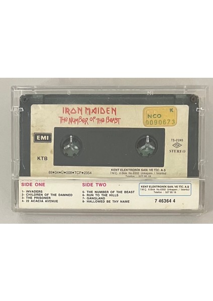 Iron Maiden - The Number Of The Beast Kaset
