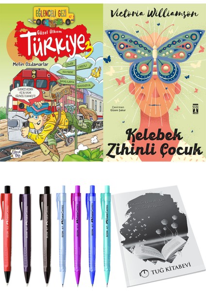 Kelebek Zihinli Çocuk ve Güzel Ülkem Türkiye 3 2li Set