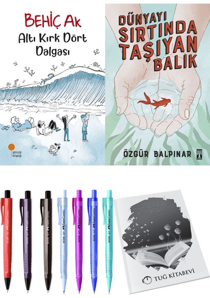 Dünyayı Sırtında Taşıyan Balık ve Altı Kırk Dört Dalgası 2li Set