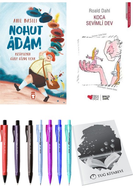 Koca Sevimli Dev ve Nohut Adam 2li Set
