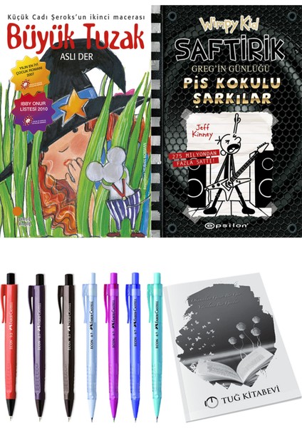 Saftirik 17 Pis Kokulu Şarkılar ve Büyük Tuzak 2li Set