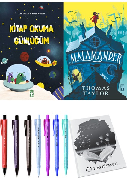 Malamander ve Kitap Okuma Günlüğüm 2li Set