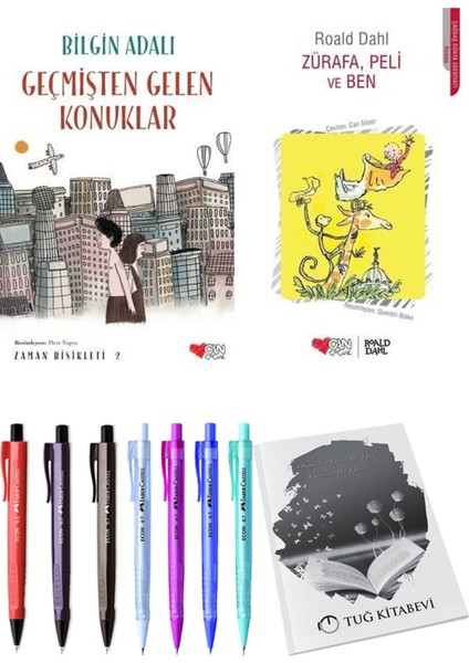 Zürafa, Peli ve Ben ve Zaman Bisikleti 2 Geçmişten Gelen Konuklar 2li Set