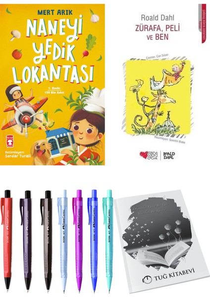 Zürafa, Peli ve Ben ve Naneyi Yedik Lokantası 2li Set