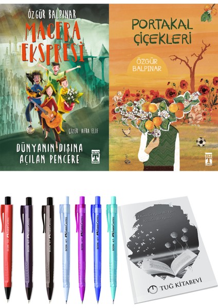 Portakal Çiçekleri ve Gelecek Ekspresi Dünyanın Dışına Açılan Pencere 2li Set