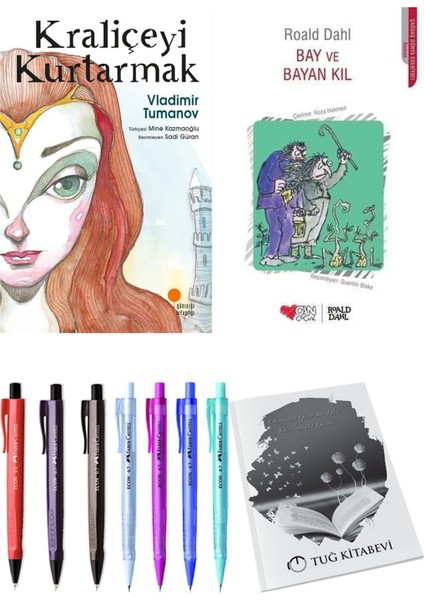 Bay ve Bayan Kıl ve Kraliçeyi Kurtarmak 2li Set