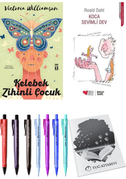 Koca Sevimli Dev ve Kelebek Zihinli Çocuk 2li Set