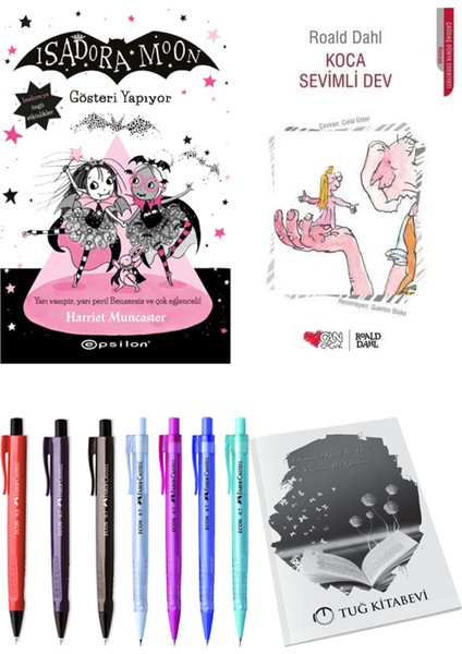Koca Sevimli Dev ve Isadora Moon 9 Gösteri Yapıyor 2li Set