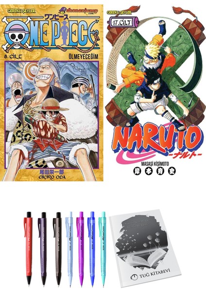 One Piece 8 ve Naruto 17 2li Set