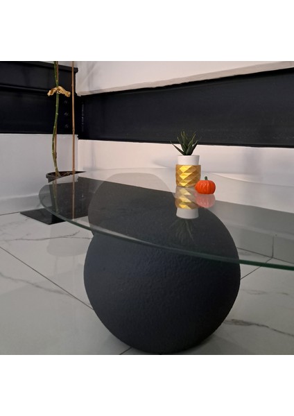 Cam Orta Sehpa | 3 Toplu Cam Sehpa | Polisitiren Ayaklı | Saydam Cam | 75 cm x 120 cm x 27 cm indirimleri