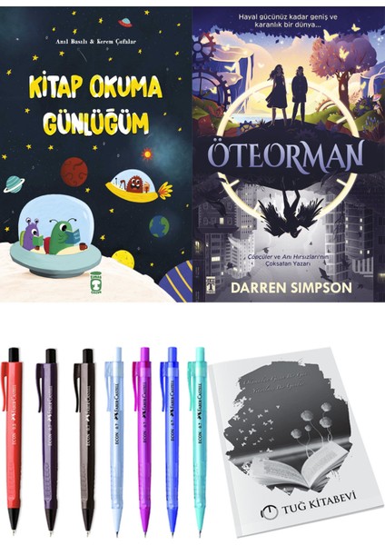 Öteorman ve Kitap Okuma Günlüğüm 2li Set