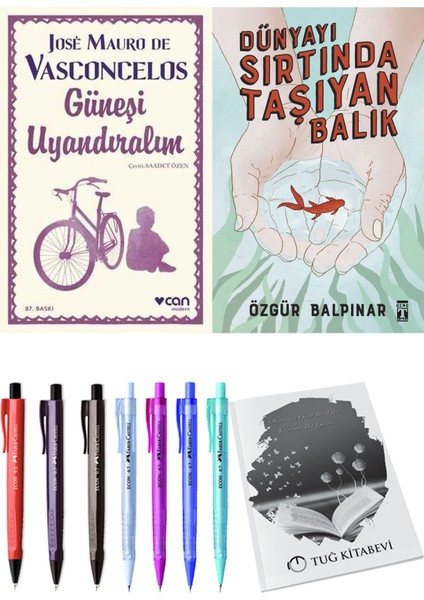 Dünyayı Sırtında Taşıyan Balık ve Güneşi Uyandıralım 2li Set