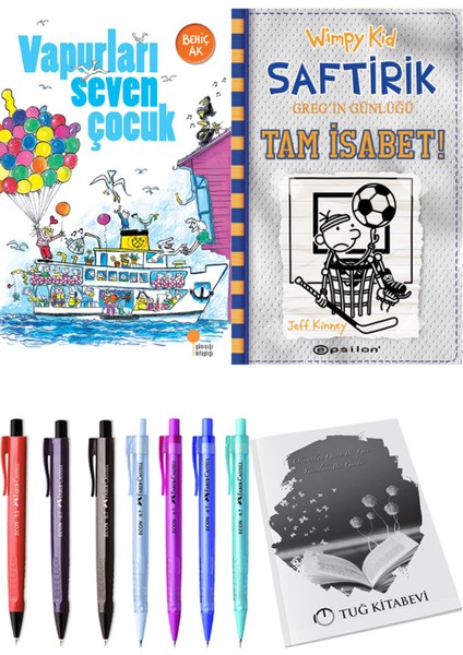 Saftirik 16 Tam Isabet! ve Vapurları Seven Çocuk 2li Set