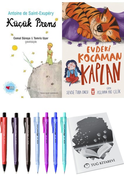 Evdeki Kocaman Kaplan ve Küçük Prens 2li Set