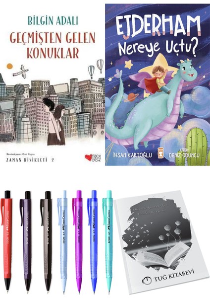 Ejderham Nereye Uçtu? ve Zaman Bisikleti 2 Geçmişten Gelen Konuklar 2li Set
