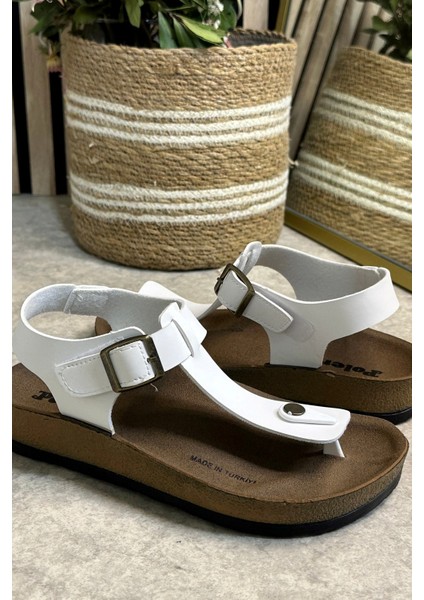 Günlük Kadın Terlik Tek Parmak Arası Rahat Mantar Taban Tokalı Ayarlanabilir Sandalet 148 - 34170 fiyatları
