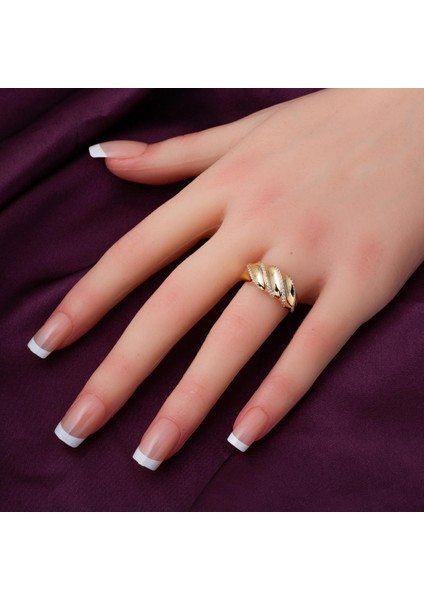 14 Ayar Burgulu Altın Kadın Yüzük fiyatları