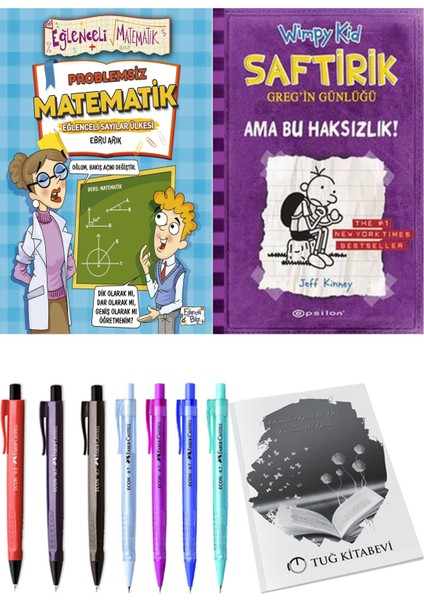 Saftirik 5 Ama Bu Haksızlık! ve Problemsiz Matematik 2li Set