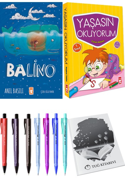 Yaşasın Okuyorum 10 Kitap ve Balino 2li Set