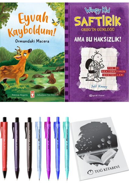 Saftirik 5 Ama Bu Haksızlık! ve Eyvah Kayboldum! Ormandaki Macera 2li Set