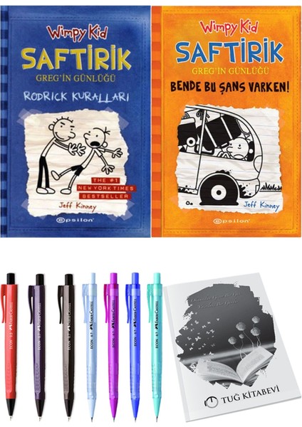 Saftirik 9 Bende Bu Şans Varken! ve Saftirik 2 Rodrick Kuralları 2li Set