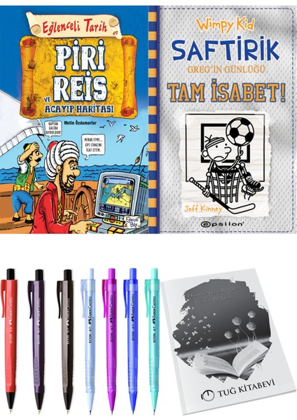 Saftirik 16 Tam Isabet! ve Piri Reis ve Acayip Haritası 2li Set