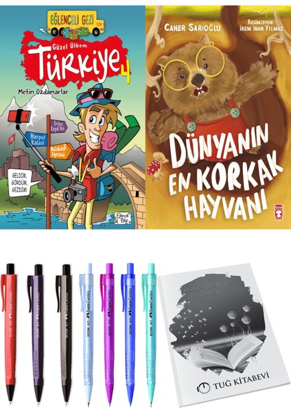 Dünyanın En Korkak Hayvanı ve Güzel Ülkem Türkiye 4 2li Set