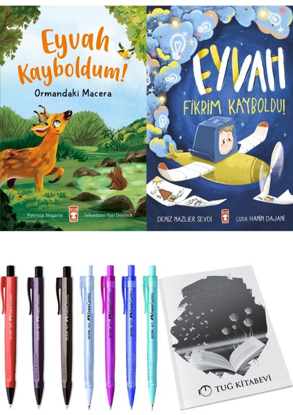 Eyvah Fikrim Kayboldu! ve Eyvah Kayboldum! Ormandaki Macera 2li Set