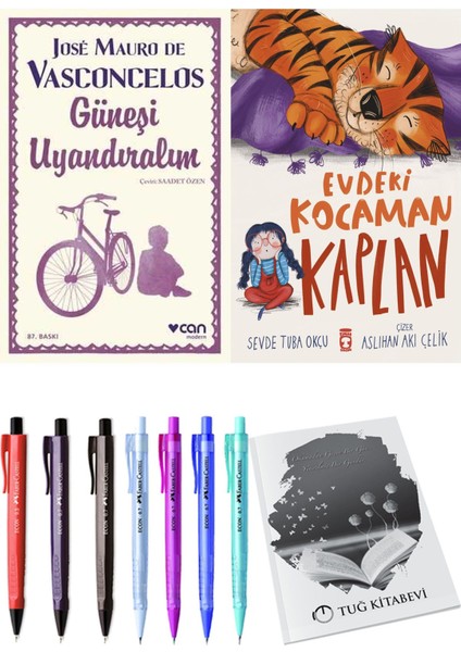 Evdeki Kocaman Kaplan ve Güneşi Uyandıralım 2li Set