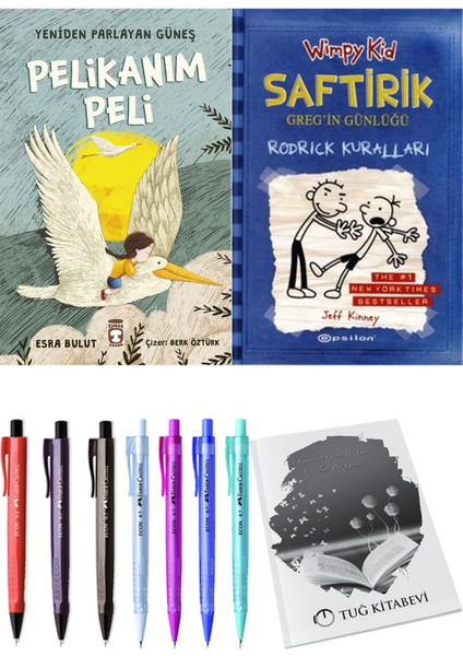 Saftirik 2 Rodrick Kuralları ve Yeniden Parlayan Güneş Pelikanım Peli 2li Set