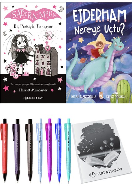 Ejderham Nereye Uçtu? ve Isadora Moon 13 Diş Perisiyle Tanışıyor 2li Set