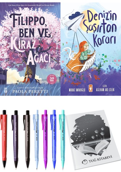 Deniz'in Şaşırtan Kararı ve Filippo, Ben ve Kiraz Ağacı 2li Set