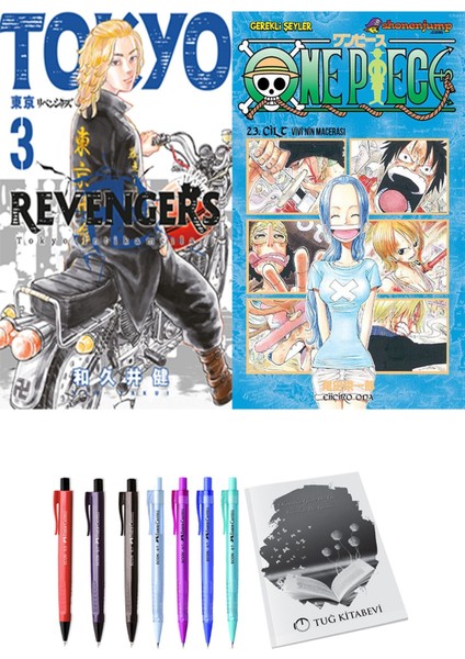 Tokyo Revengers 3 ve One Piece 23 2li Set