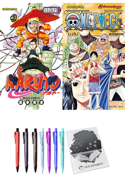 Naruto 12 ve One Piece 24 2li Set