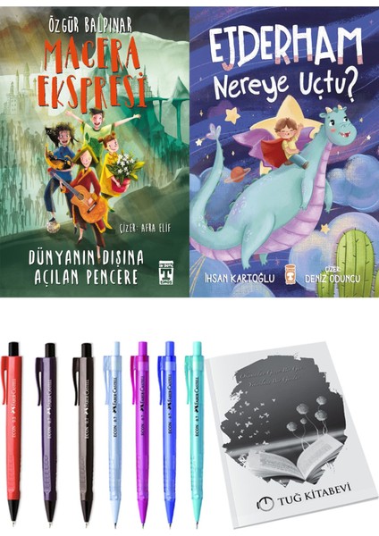 Ejderham Nereye Uçtu? ve Gelecek Ekspresi Dünyanın Dışına Açılan Pencere 2li Set