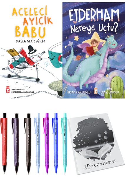 Ejderham Nereye Uçtu? ve Aceleci Ayıcık Babu Asla Geç Değil 2li Set