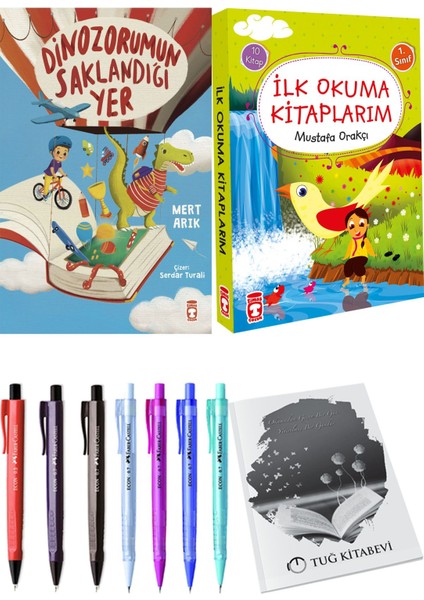 İlk Okuma Kitaplarım 10 Kitap ve Dinazorumun Saklandığı Yer 2li Set