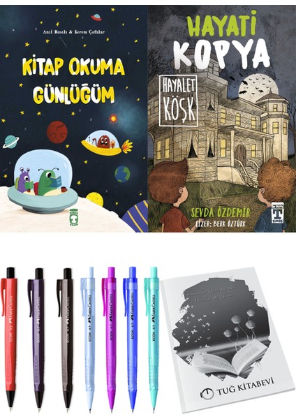 Hayati Kopya Hayalet Köşk ve Kitap Okuma Günlüğüm 2li Set