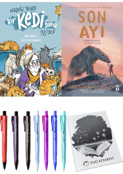 Son Ayı ve Nazoşi Teyze Bir Kedi Daha Istiyor 2li Set