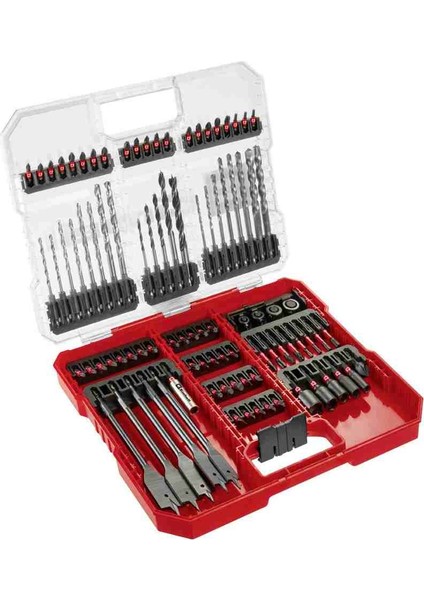 Impa Xl Box Kombi 95 Parça Çantalı Matkap Bits Uç Seti