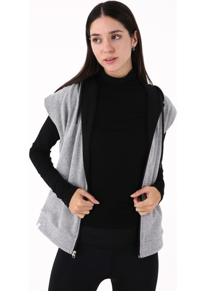Impact Reversible Kadın Çift Taraflı Yelek Siyah