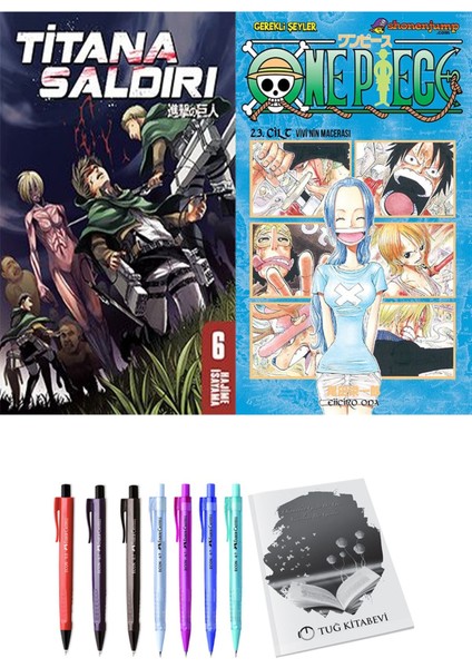 Titana Saldırı 6 ve One Piece 23 2li Set