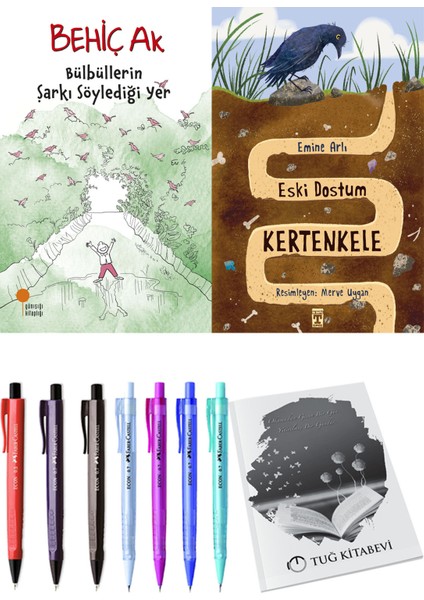 Eski Dostum Kertenkele ve Bülbüllerin Şarkı Söylediği Yer 2li Set