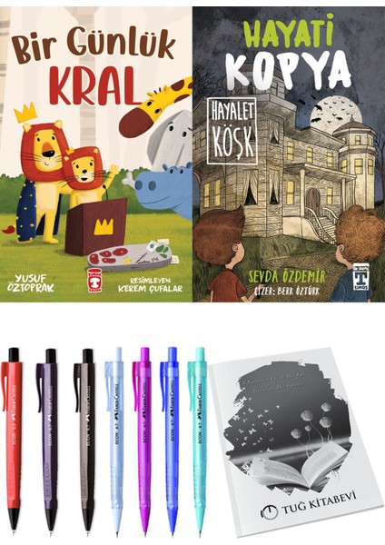 Hayati Kopya Hayalet Köşk ve Bir Günlük Kral 2li Set