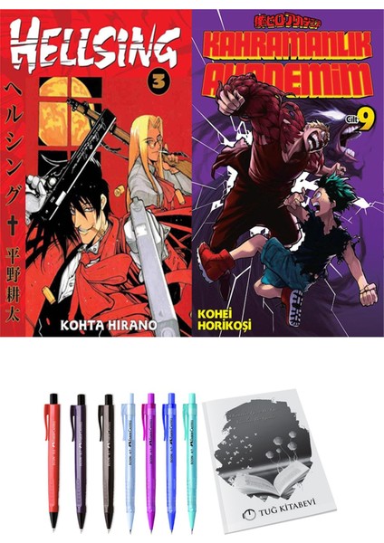 Hellsing 3 ve Kahramanlık Akademim 9 2li Set