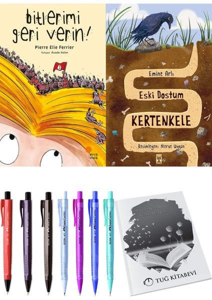 Eski Dostum Kertenkele ve Bitlerimi Geri Verin! 2li Set